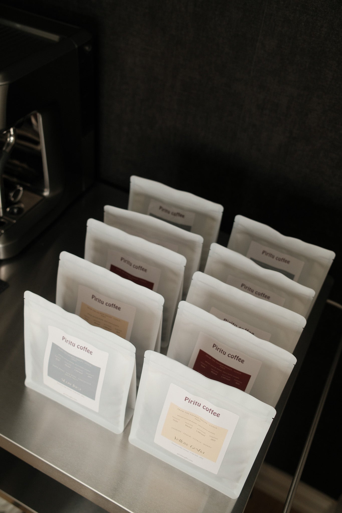 Piritu Coffee subscription — rotating selection of rare Peruvian microlot coffee bags, micro-roasted in Oslo